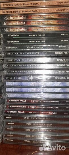 Сд диски Cd фирменные metal rock progressive heavy