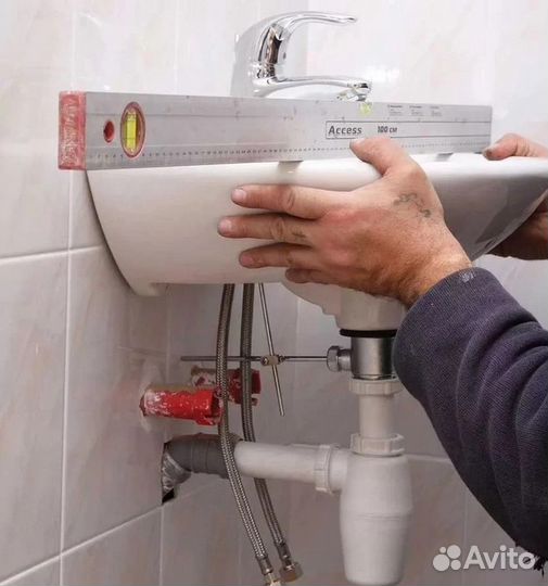 Сантехник с опытом. Монтаж раковины, душевой кабин