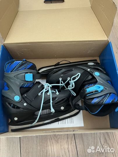 Коньки детские раздвижные