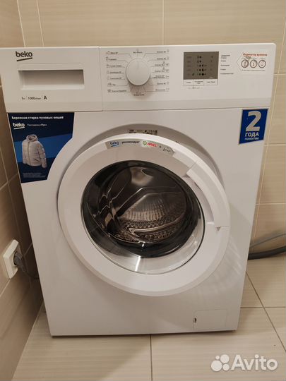 Стиральная машина бу, в использовании 9 месяцев