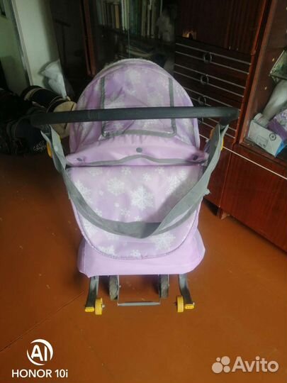 Коляска санки