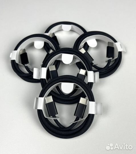 Кабель Apple 60W USB-C to USB-C Black A2795