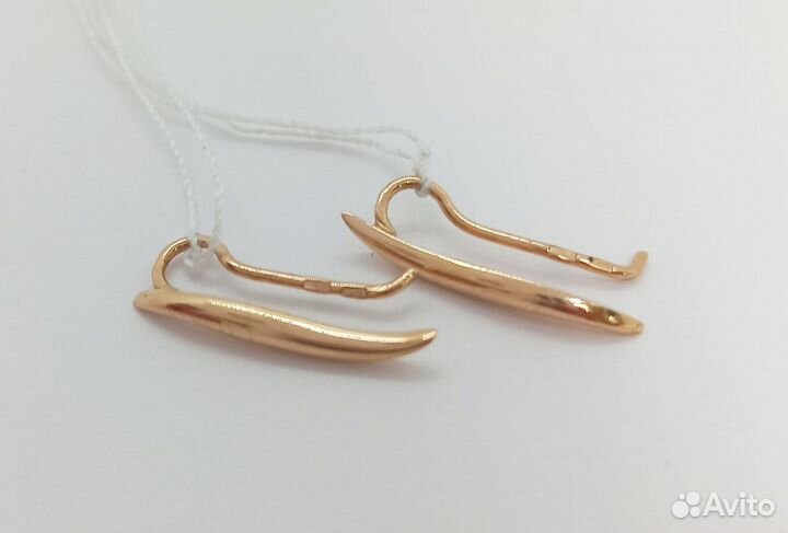 Золотые серьги