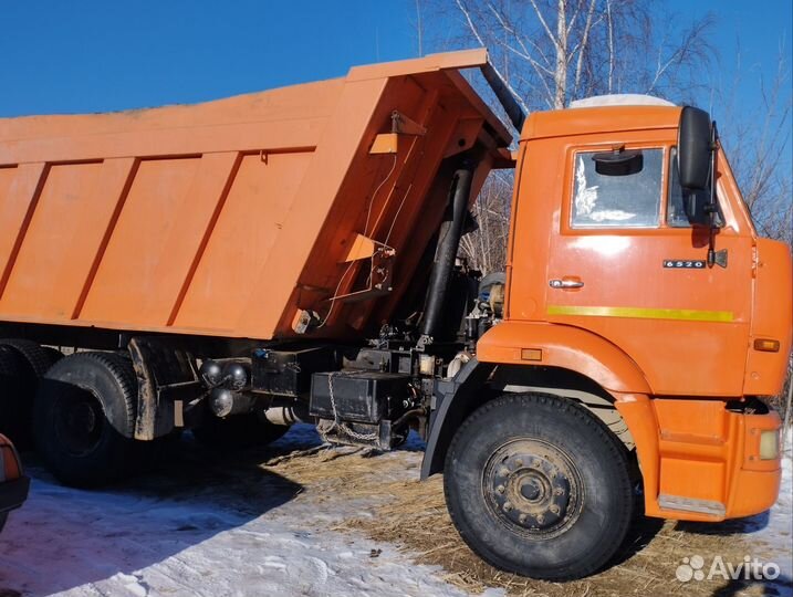 Самосвал 20 м³ КАМАЗ 6520, 2009