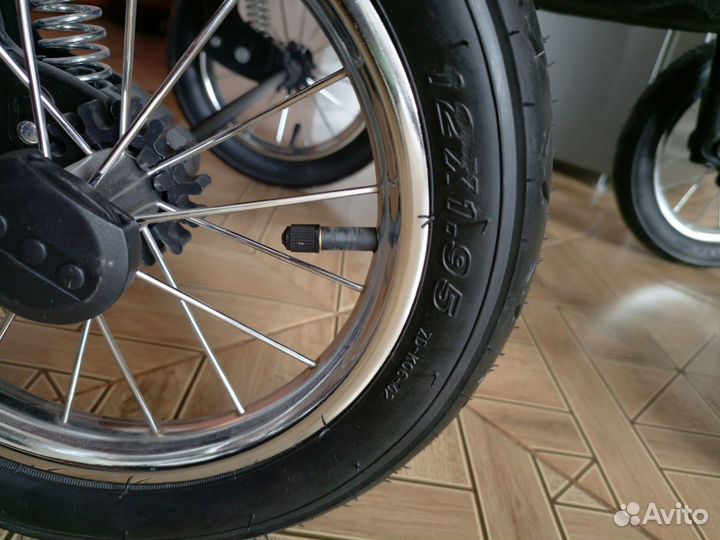 Колеса боковые резиновые