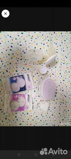 Молокоотсос avent электрический