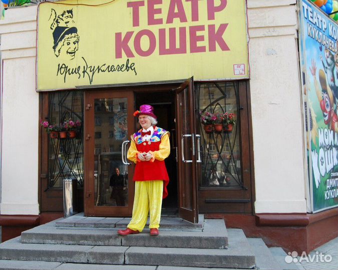 Билеты в театр кошек Куклачева