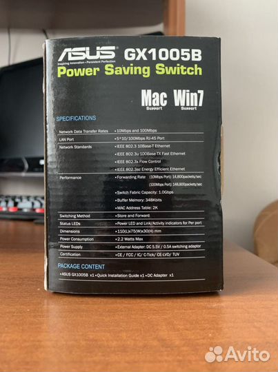 Коммутатор asus GX1005B