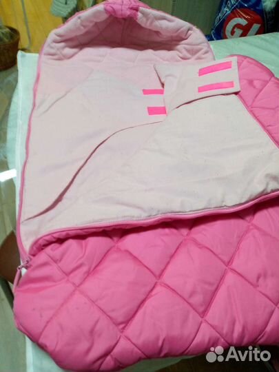 Конверт-одеялко на выписку или в коляску