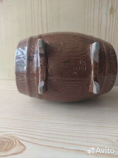 Бочонок керамический