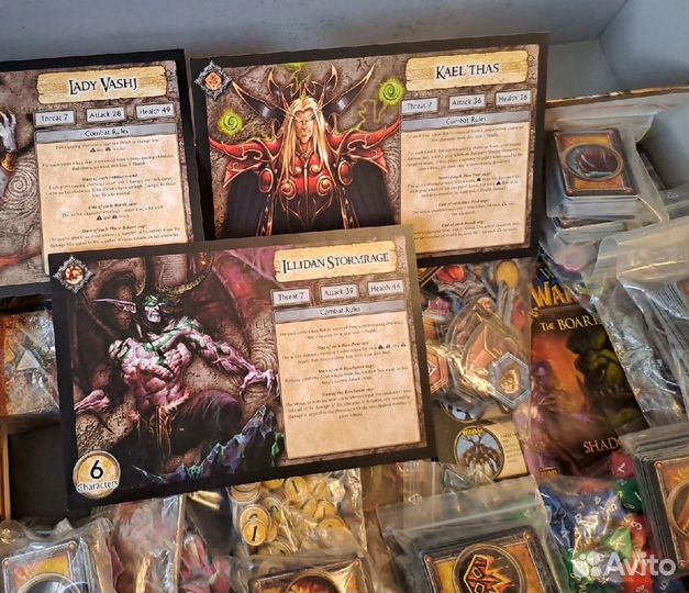 World of Warcraft the board game (все дополнения)