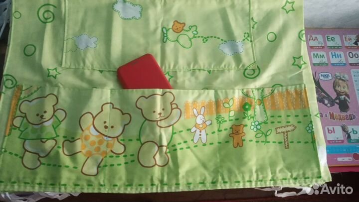 Бортики на детскую кроватку