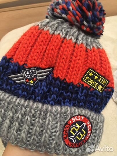 Зимняя шапка для мальчика 50