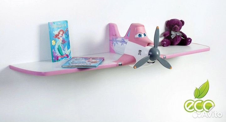 Детская полочка-самолёт