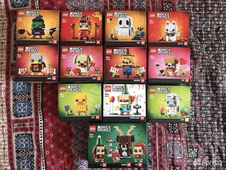 Lego brickheadz новые наборы