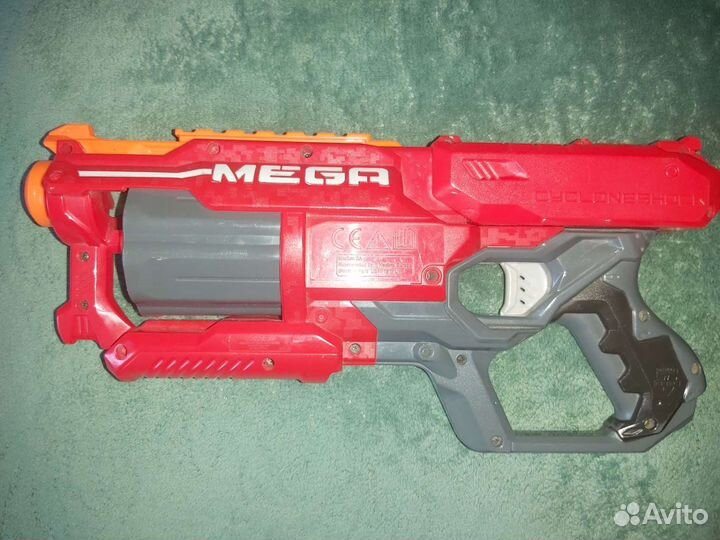 Нерф бластер мега циклон