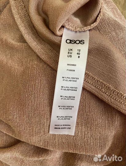 Платье с капюшоном ASOS