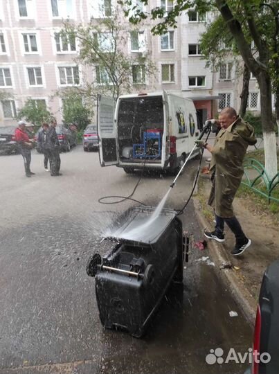 Мойка дезинфекция мусоропровода