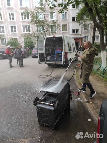 Мойка дезинфекция мусоропровода