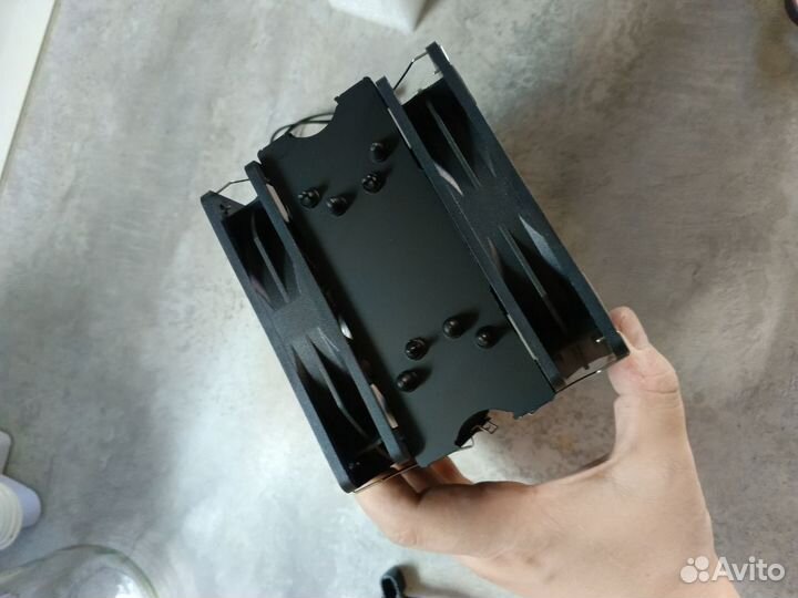 Кулер 120 4 трубки