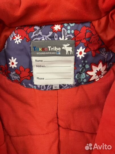 Зимний комбинезон для девочки 80