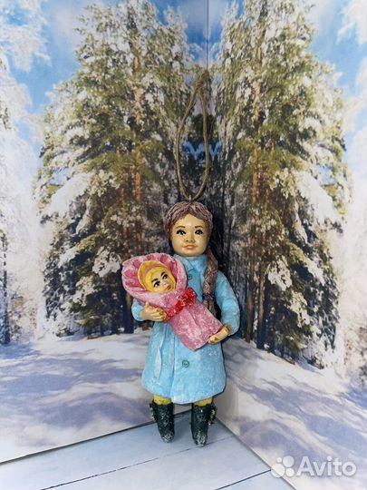 Ватная игрушка