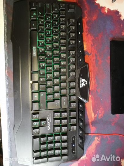 Игровая клавиатура мембранная