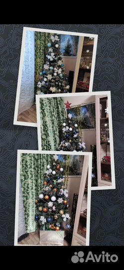 Ель искуственная заснеженная 150 см