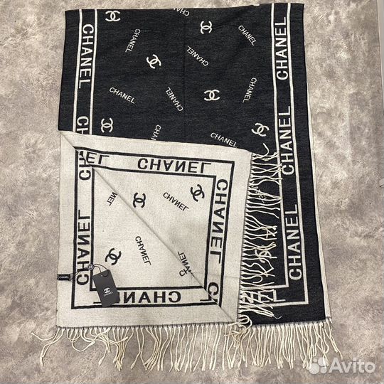Палантин шарф chanel