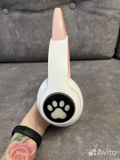 Наушники беспроводные детские с ушками