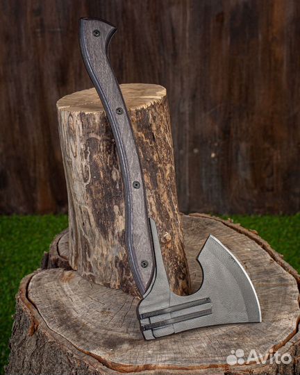 Топор Кованый Черный Викинг