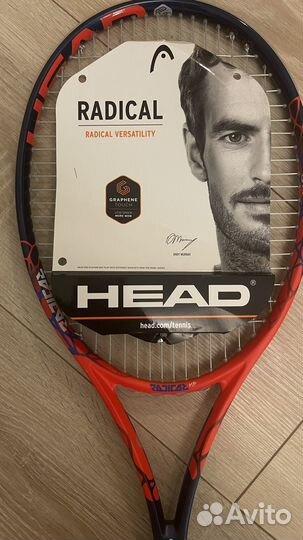 Ракетка для большого тенниса head radical mp