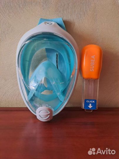 Маска для подводного плавания с трубкой