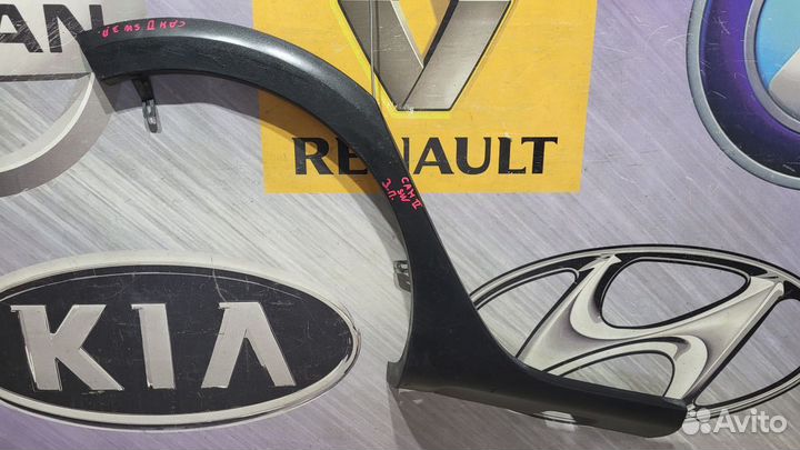 Накладка Молдинг Расширитель крыла Renault sandero