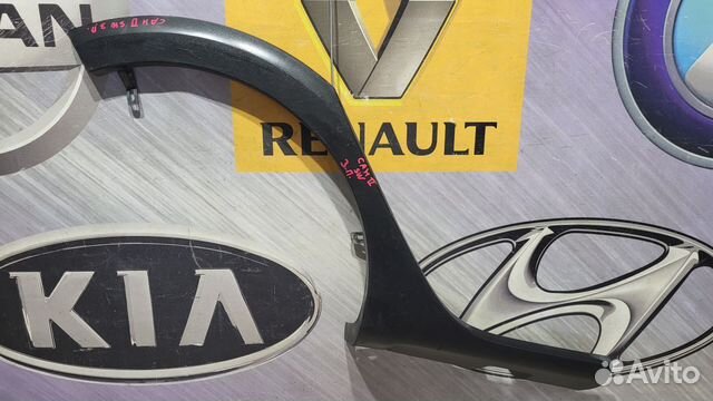 Накладка Молдинг Расширитель крыла Renault sandero