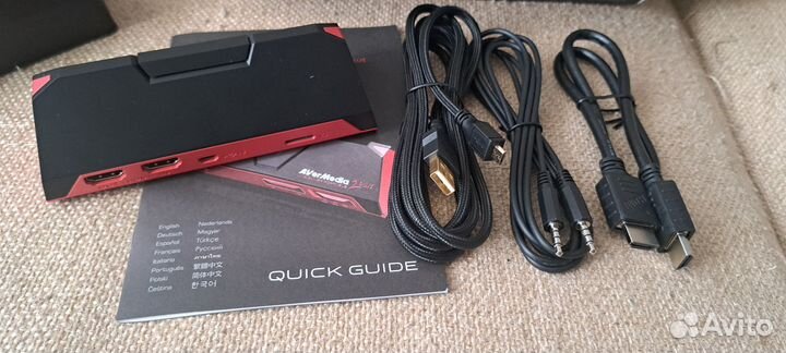 Карта видеозахвата Avermedia live portable 2plus