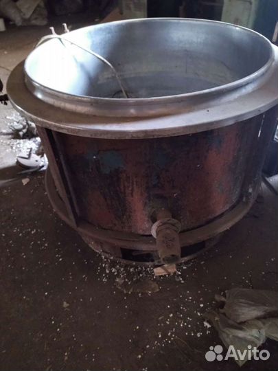 Чаша из пищевой нержавейки с подогревом