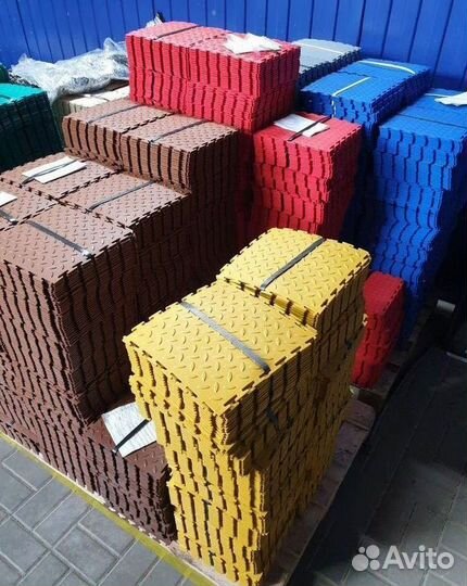 Пвх плитка в производственное помещение