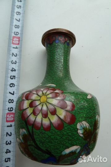 Клуазоне Ваза Эмаль