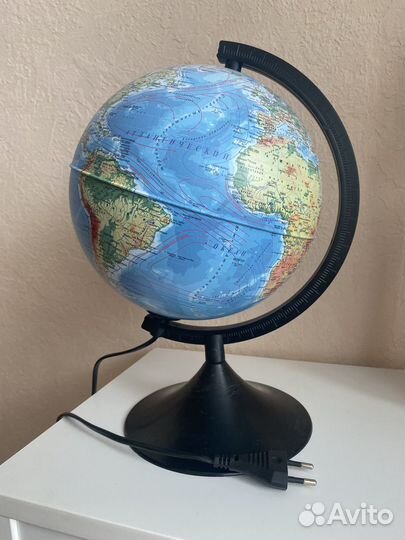 Глобус ночник