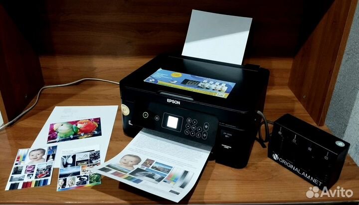 Мфу Epson XP - 3100 с WiFi и бесчиповой снпч