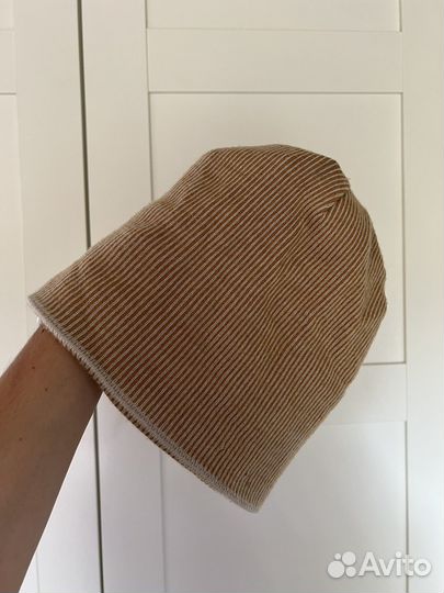 Шапка женская вязаная бини