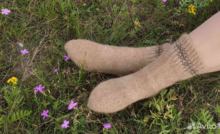 Носки и пояса из собачьей шерсти