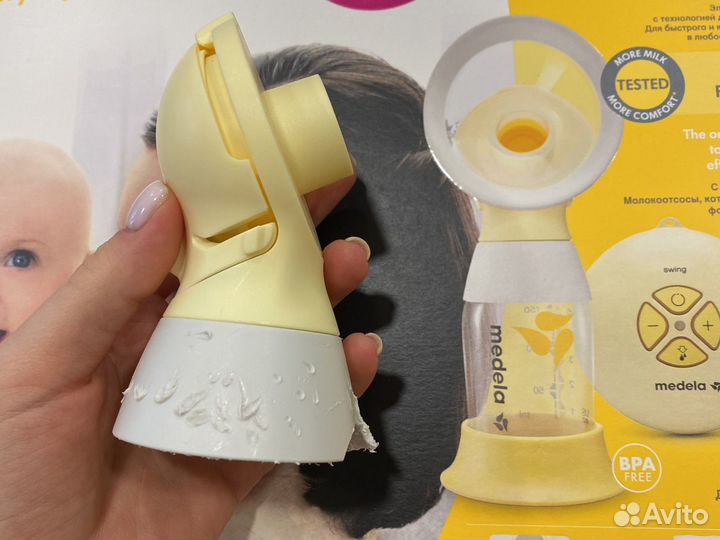 Молокоотсос электрический medela swing flex
