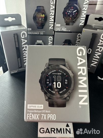 Часы Garmin Fenix 7 pro/7x pro sapphire solar