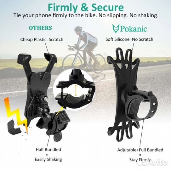 Держатель для телефона мото/вело