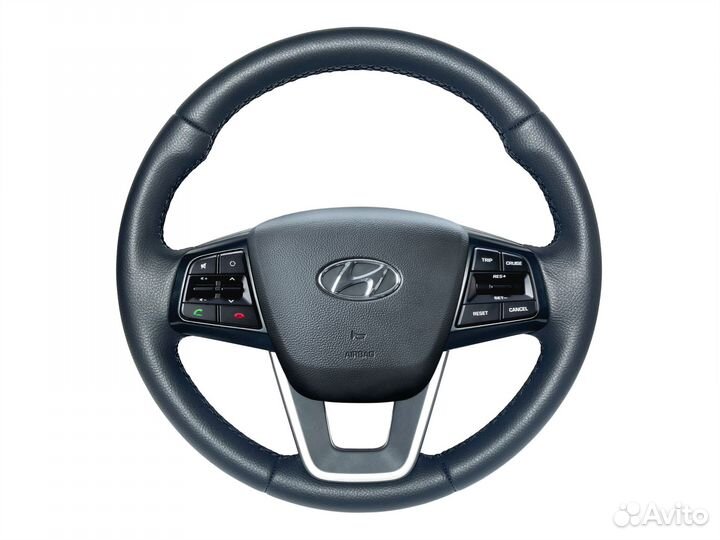 Оплетка на руль Hyundai Creta для замены штатной