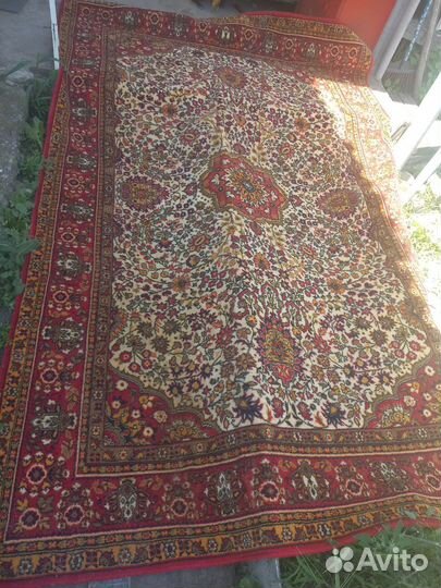 Ковер шерстяной СССР новый 2 на 3