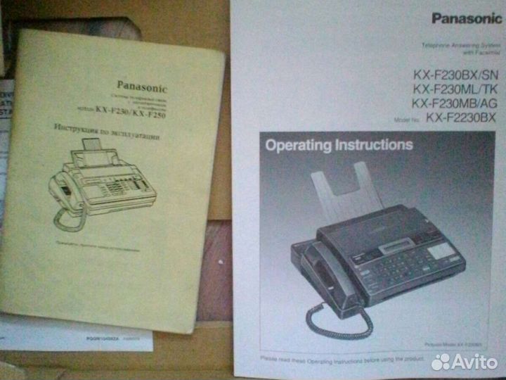 Телефон факс Panasonic