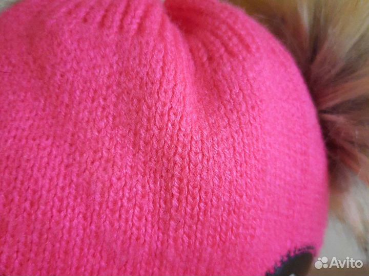 Шапка для девочки 4-6 лет зимняя